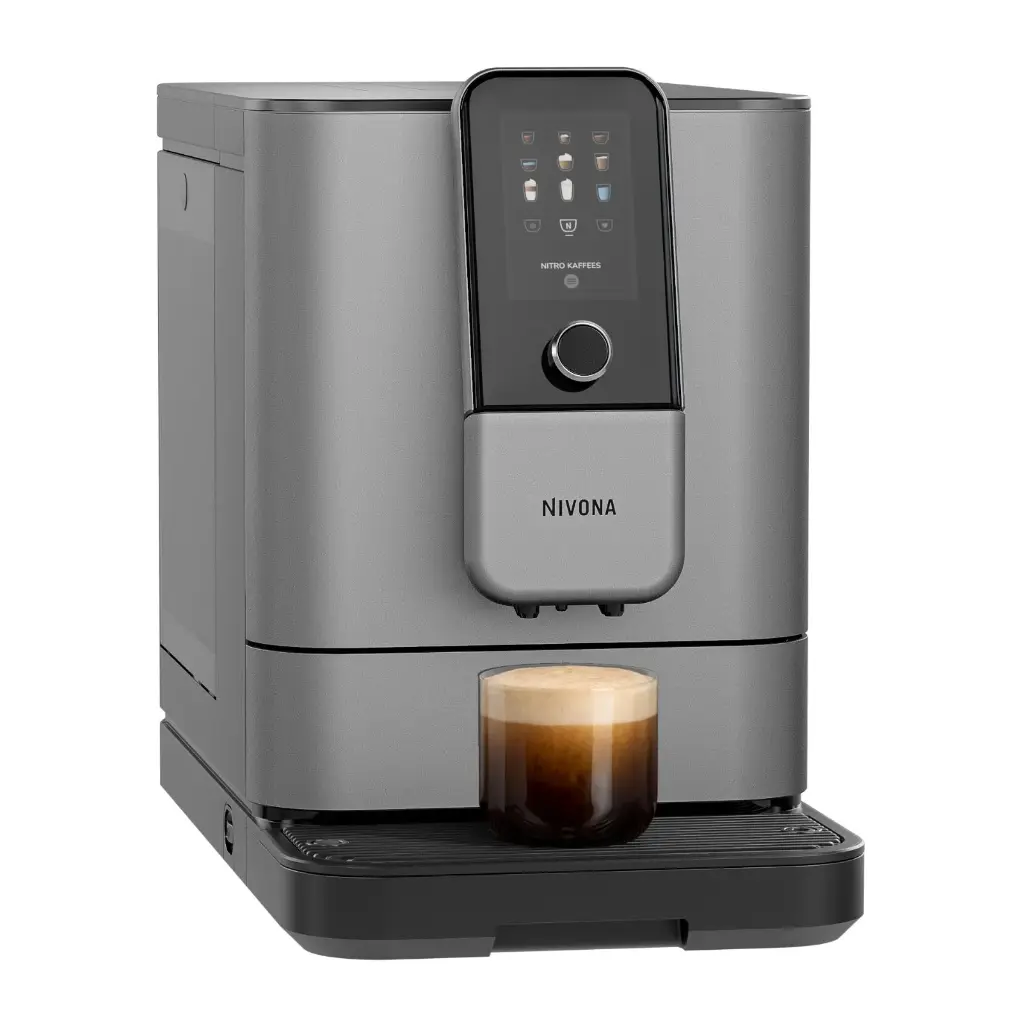Nivona-NIVO-8113-front-left-on-nitro-coffee.webp
