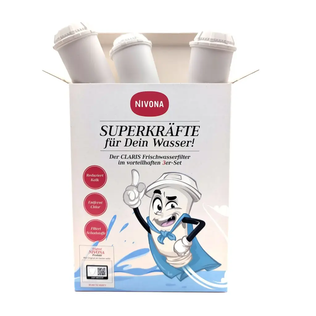 Nivona Claris Filterpatrone 3er Pack
