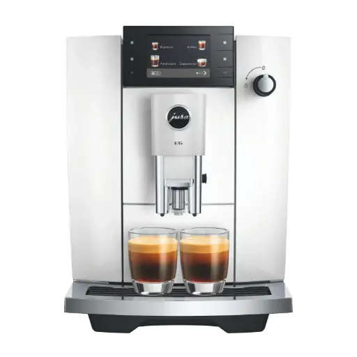 Jura E6 Piano White (ED)